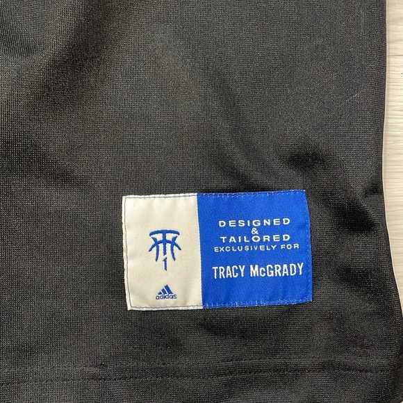 2000’s Adidas NBA TMAC Tracy McGrady #1 Black Stitched Jersey - Picture 3 of 7